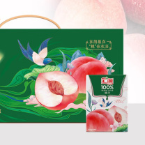 汇源 100%桃汁 200ml/盒 12盒/箱