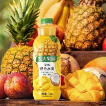 农夫果园 30%混合果汁饮料 凤梨+苹果+芒果+椰子+香蕉 50瓶起订