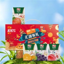 汇源 果汁饮料100%混合装 200ml*12盒