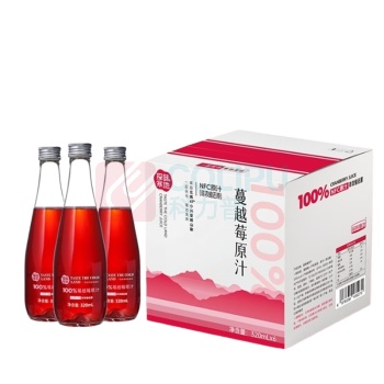 探味寒地 100%蔓越莓汁 NFC果汁 320ml/瓶 6瓶/箱