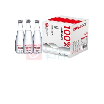 探味寒地 100%白桦树汁 NFC果汁 320ml/瓶 6瓶/箱