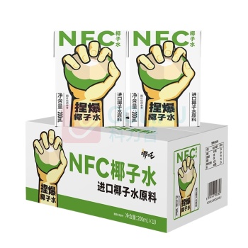 哪吒 NFC椰子水 200ml/盒 10盒/箱