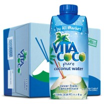 唯他可可 天然椰汁 330ml/瓶 12瓶/箱