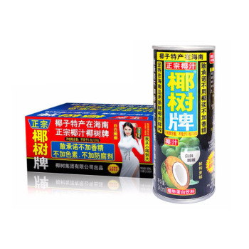 椰树牌 植物蛋白椰子汁 245ML*24罐/箱 24罐/箱 