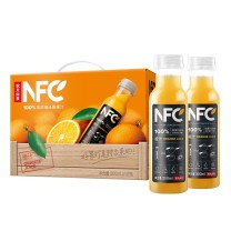 农夫山泉 100% 橙汁 NFC 300ml/瓶 10瓶/箱