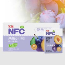 汇源 100%NFC西梅汁 200ml*12盒/箱 