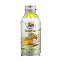 都乐 Dole 菠萝椰子气泡果汁 ES-6972485600317-12 400ml*12瓶 