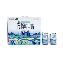 力源 巴马天醇 低脂纯牛奶 200mL*10盒