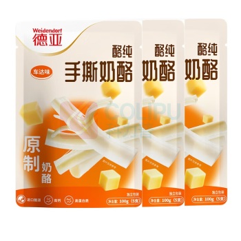 德亚 WEIDENDORF 酪纯手撕奶酪 (车达味) 100g*3