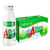娃哈哈 Wahaha AD钙奶含乳饮料 220g/瓶 24瓶/箱