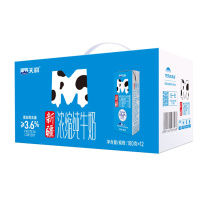 天润 纯牛奶 浓缩款 180g*12