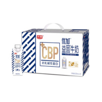 光明 优加益固牛奶1.5倍乳源钙 250ml/盒 10盒/箱