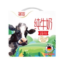 德亚 WEIDENDORF 欧洲甄选 全脂牛奶 200ml*10