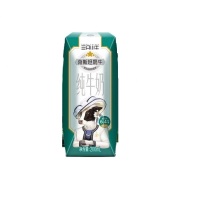 现代牧业 三只小牛荷斯坦纯牛奶 200ml/盒 24盒/箱