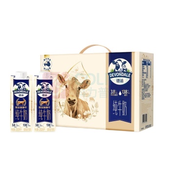 德运 娟姗牛奶3.8g蛋白质 250ml*10盒