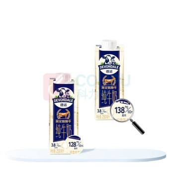 德运 娟姗牛奶3.8g蛋白质 250ml*10盒