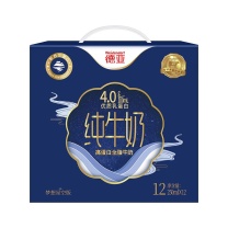 德亚 WEIDENDORF 高蛋白全脂纯牛奶(梦想星空版)礼盒 4.0g 250ml*12