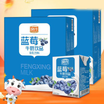 风行 蓝莓牛奶饮品 200mL*12盒*2箱
