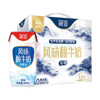 德亚 WEIDENDORF (锦绣凝华)风味酸牛奶 200ml*10