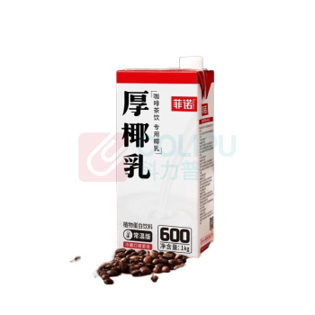 菲诺 加盖厚椰乳 1kg*12瓶