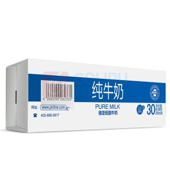 德亚 WEIDENDORF 低脂高钙牛奶 200ml/盒 30盒/箱