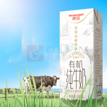德亚 WEIDENDORF 德亚(Weidendorf)高端低脂高钙有机纯牛奶 200ml*10盒礼盒装 DY02