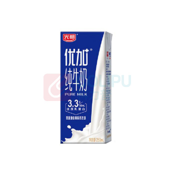 光明 光明 优加纯牛奶礼盒装 250ml*12 P0000017040 250ml*12