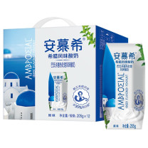 伊利 安慕希酸奶 205g/盒 12盒/箱 (原味)