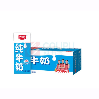 光明 纯牛奶 250ml*24盒/箱