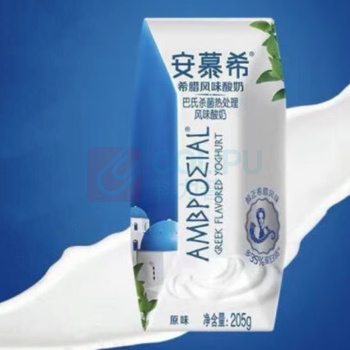 安慕希 酸奶 希腊风味 12*205ml