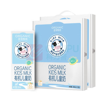 圣牧 蒙牛圣牧全程有机儿童奶 200ml*12包