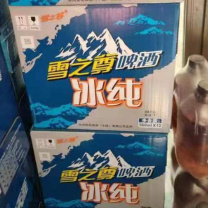雪花 snow 啤酒 雪之尊冰纯 560ml*12