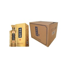 安酒 酱传安酒金樽 53度酱香型白酒 500ml/瓶 6瓶/箱
