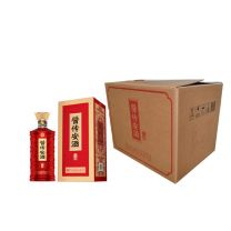 安酒 酱传安酒红樽 53度酱香型白酒 500ml/瓶 6瓶/箱