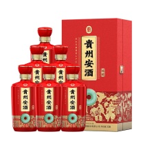安酒 酱传安酒臻藏 53度酱香型白酒 500ml/瓶 6瓶/箱