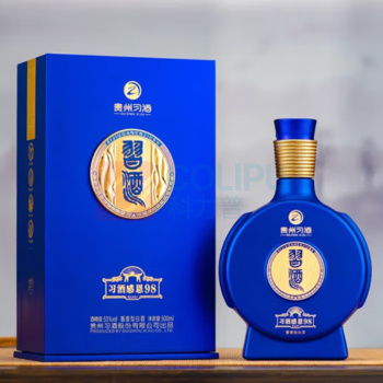 习酒 酱香型白酒 窖藏1998感恩98 500ml (蓝色) 53度