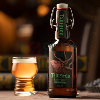 青岛啤酒 TSINGTAO 琥珀拉格13.8度 380ml/瓶 12瓶/箱