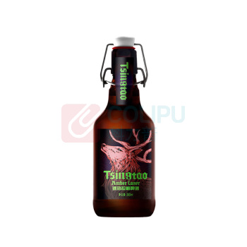 青岛啤酒 TSINGTAO 琥珀拉格13.8度 380ml/瓶 12瓶/箱