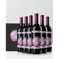 范思哲 Versace 干红葡萄酒feudi delpisciotto 14度 750mL/瓶 6瓶/箱