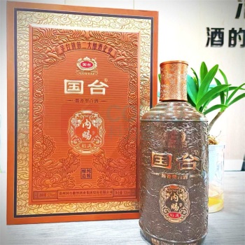 国台酒 稻满 内赐白酒 53度 酱香型白酒 500mL/瓶 6瓶/箱