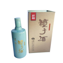 种子酒 祥和褐色版仿铁盒浓香白酒 40度 460mL 箱规1*6