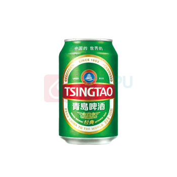 青岛啤酒 TSINGTAO 经典啤酒11°P 1903 330ml/罐 24罐/箱