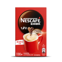 雀巢 Nestle 1+2速溶咖啡 原味 15g*90条/盒 6盒/箱