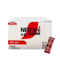 雀巢 Nestle 速溶咖啡1+2 15g*100条/盒 6盒/箱