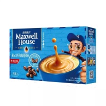 麦斯威尔 Maxwell House 三合一速溶咖啡 原味 13g*48条/盒 12盒/箱