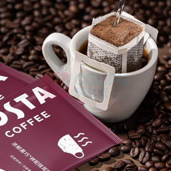 COSTA 心意臻选咖啡礼盒 J-G004A 咖世家挂耳咖啡哥伦比亚10g*5 咖世家挂耳咖啡意式拼配10g*5 咖世家挂耳咖啡拉美秘鲁10g*5 黄油曲奇85g*1 巧逗曲奇85g*1 黑松露火腿苏打饼干135g*1 Costa多用途保