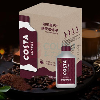 COSTA “咖咖有礼”挂耳咖啡礼盒装 B款 浓郁黑巧挂耳咖啡48g、浓郁黑巧*拼配冻干12g、海盐太妃糖98g COSTA浓郁黑巧拼配咖啡液175mL