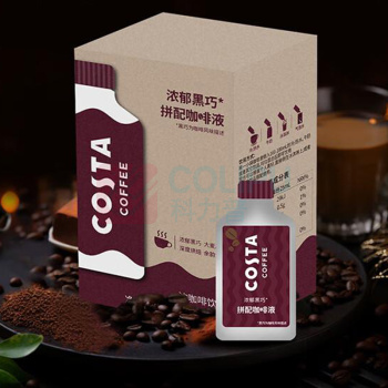 COSTA “大咖有礼”挂耳咖啡礼盒装 B款 浓郁黑巧挂耳咖啡144g、COSTA咖啡杯、COSTA浓郁黑巧拼配咖啡液175mL