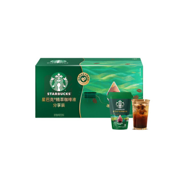 星巴克 精萃咖啡液礼盒 25ml*30杯 0糖0脂 秒热速溶