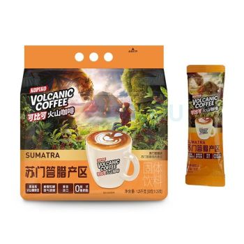 可比可 苏门答腊火山咖啡 25g*50条/袋 10袋/箱